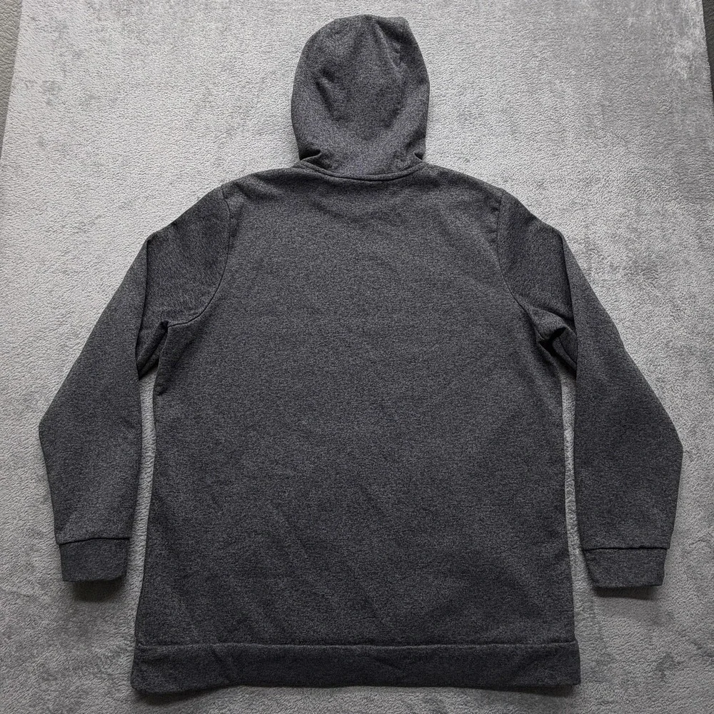 Nike Hoodie Mens Extra Large Gray Pullover Swoosh Athletic Fleece‎ CU6214-071